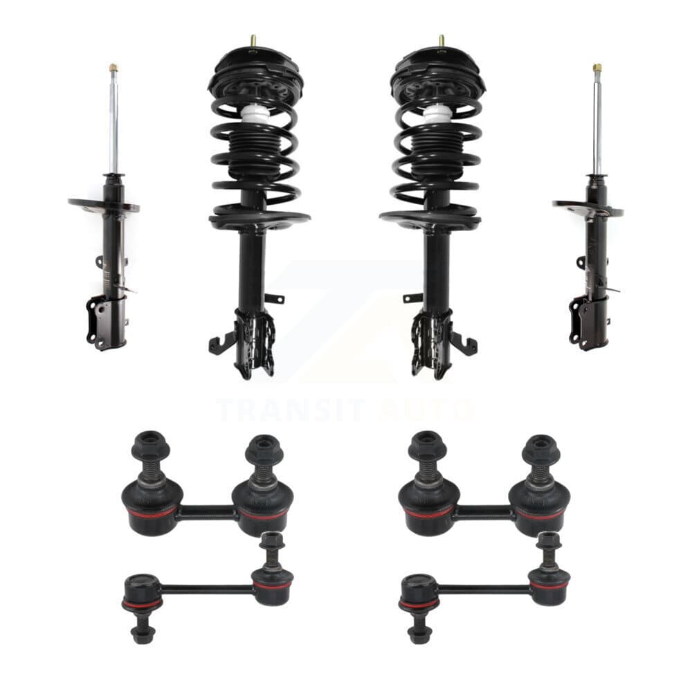 Transit Auto - KSS-107700 - Front and Rear Suspension Strut and Coil Spring Assembly Kits image 1