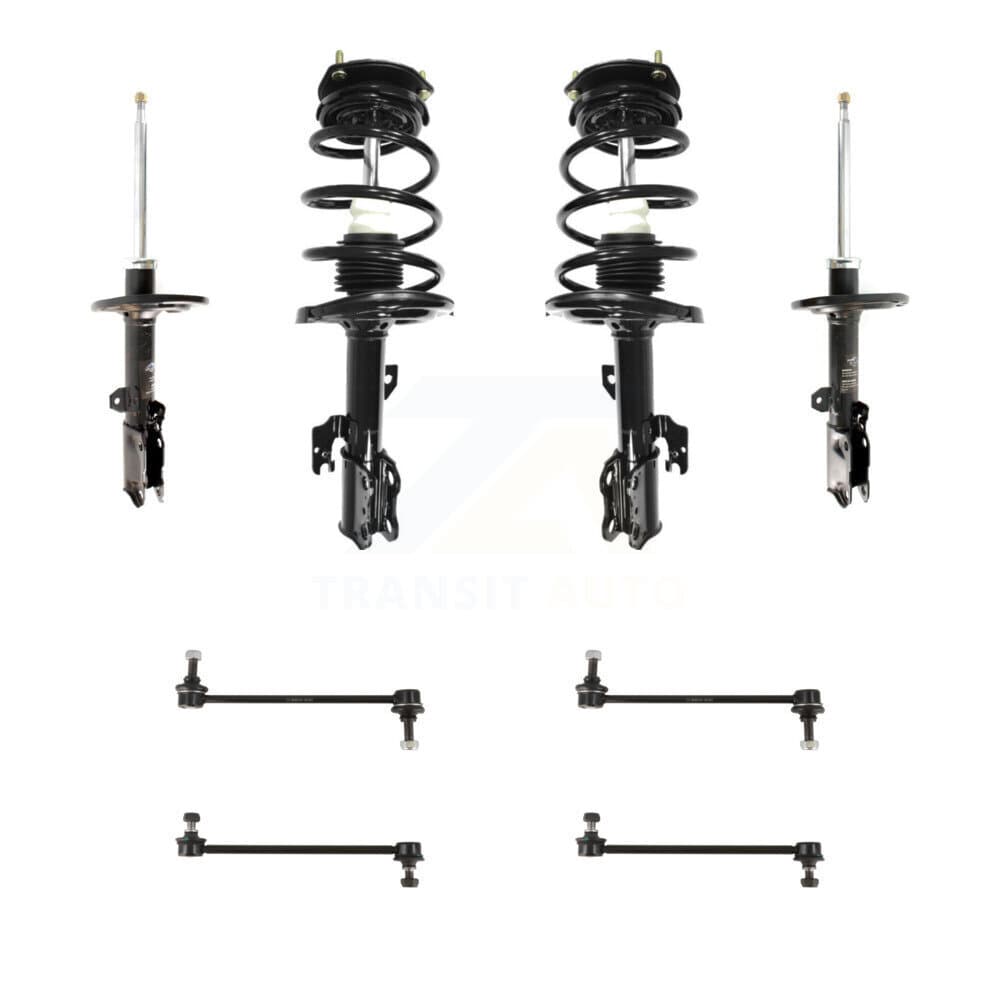 Transit Auto - KSS-107714 - Front and Rear Suspension Strut and Coil Spring Assembly Kits image 1