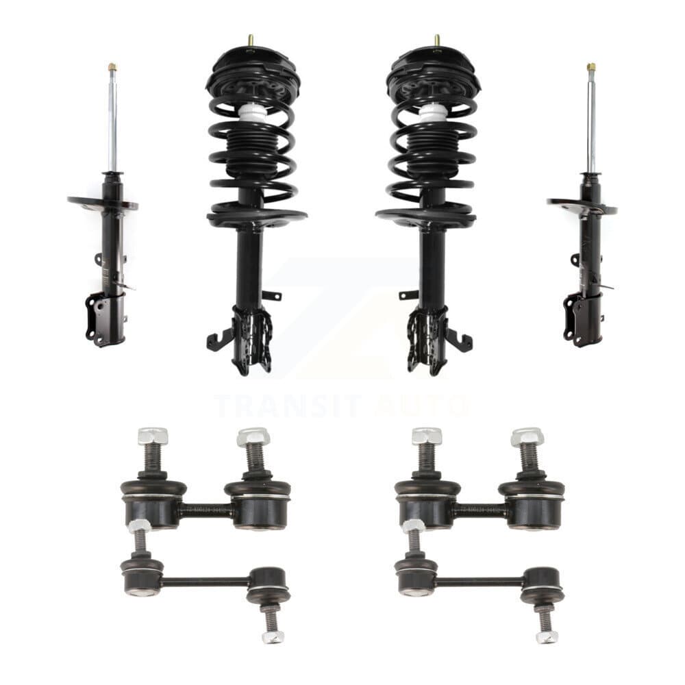 Transit Auto - KSS-107717 - Front and Rear Suspension Strut and Coil Spring Assembly Kits image 1