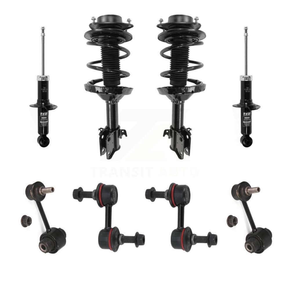 Transit Auto - KSS-107721 - Front and Rear Suspension Strut and Coil Spring Assembly Kits image 1