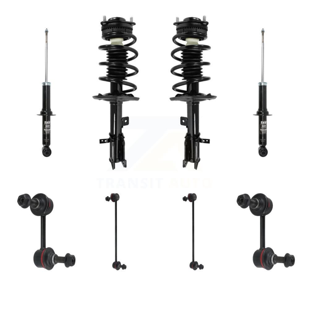 Transit Auto - KSS-107730 - Front and Rear Suspension Strut and Coil Spring Assembly Kits image 1