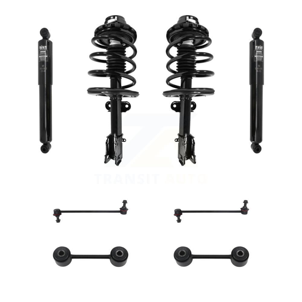 Transit Auto - KSS-107739 - Front and Rear Suspension Strut and Coil Spring Assembly Kits image 1