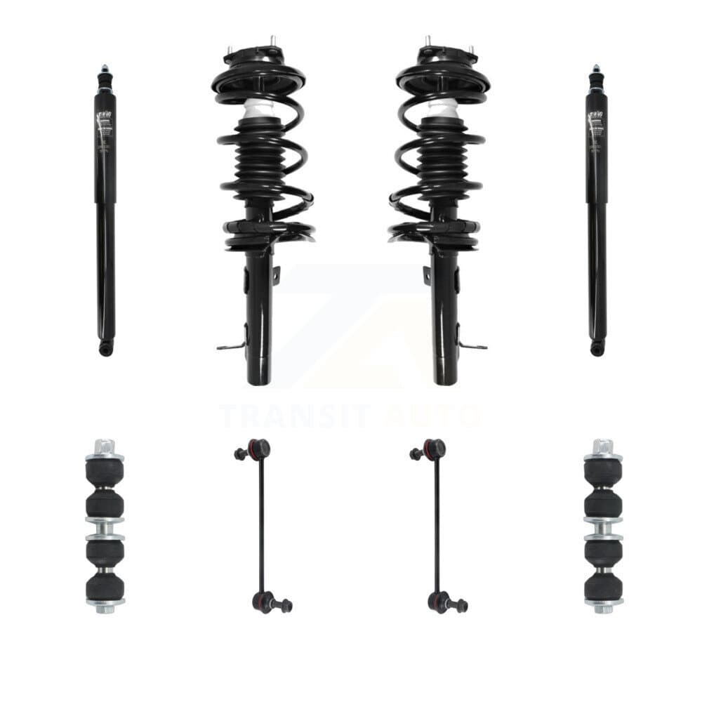 Transit Auto - KSS-107747 - Front and Rear Suspension Strut and Coil Spring Assembly Kits image 1