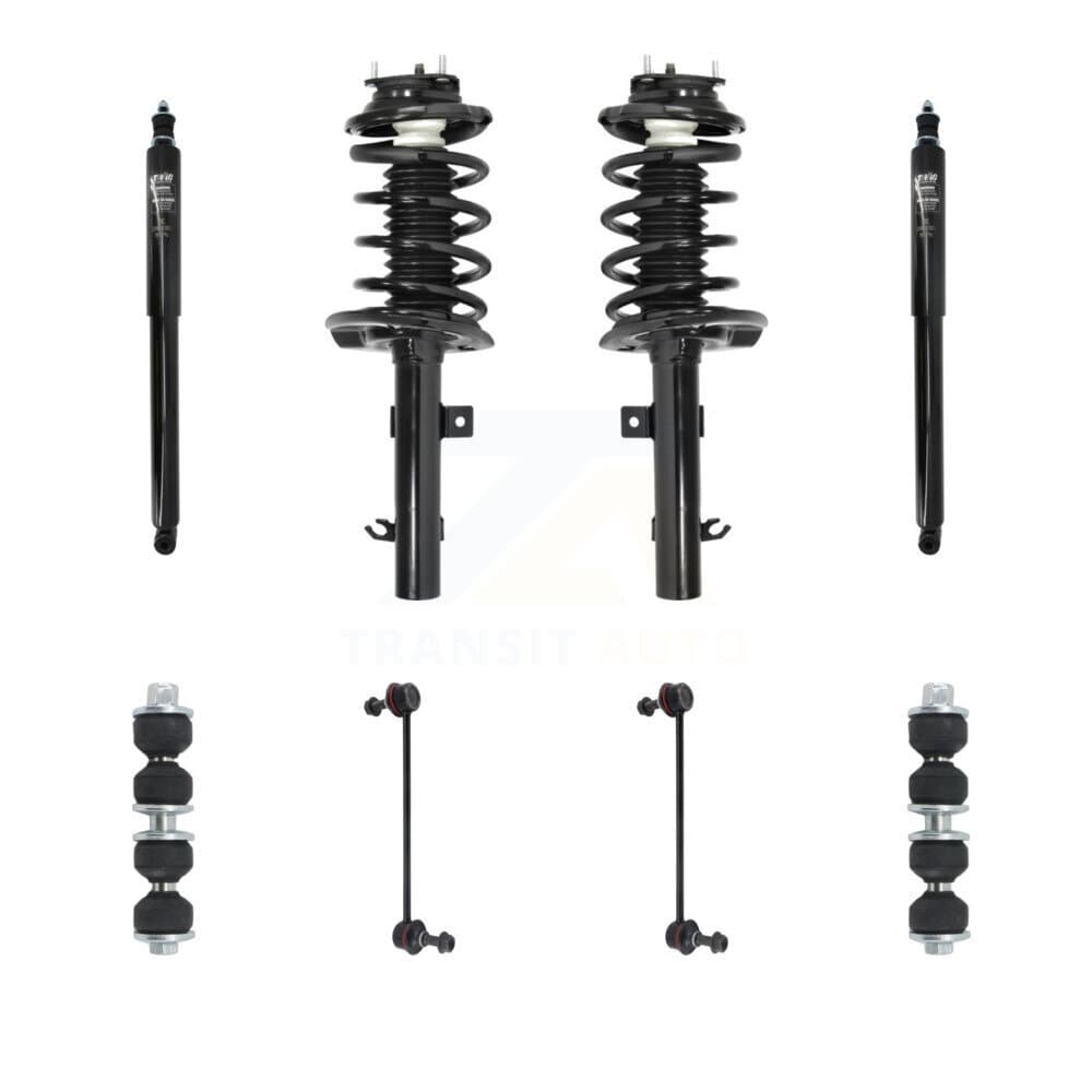 Transit Auto - KSS-107750 - Front and Rear Suspension Strut and Coil Spring Assembly Kits image 1