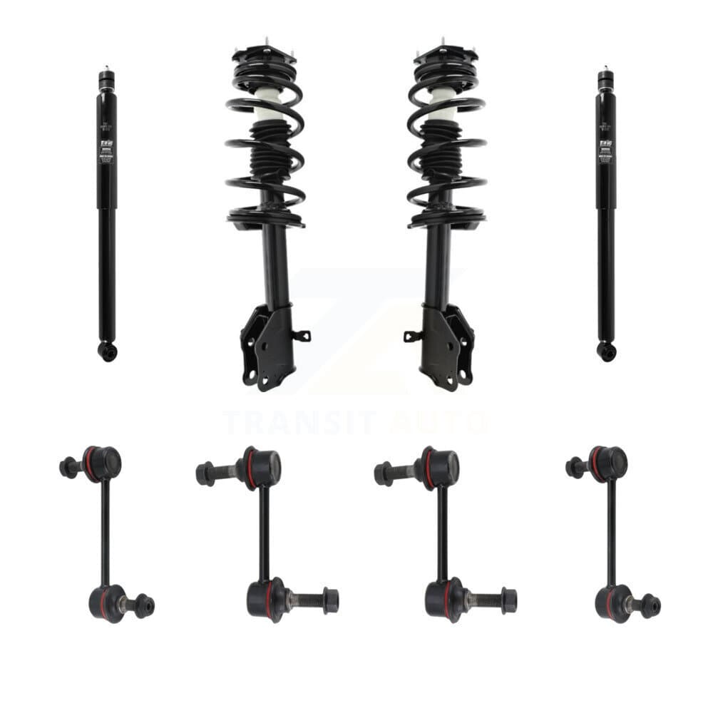 Transit Auto - KSS-107752 - Front and Rear Suspension Strut and Coil Spring Assembly Kits image 1