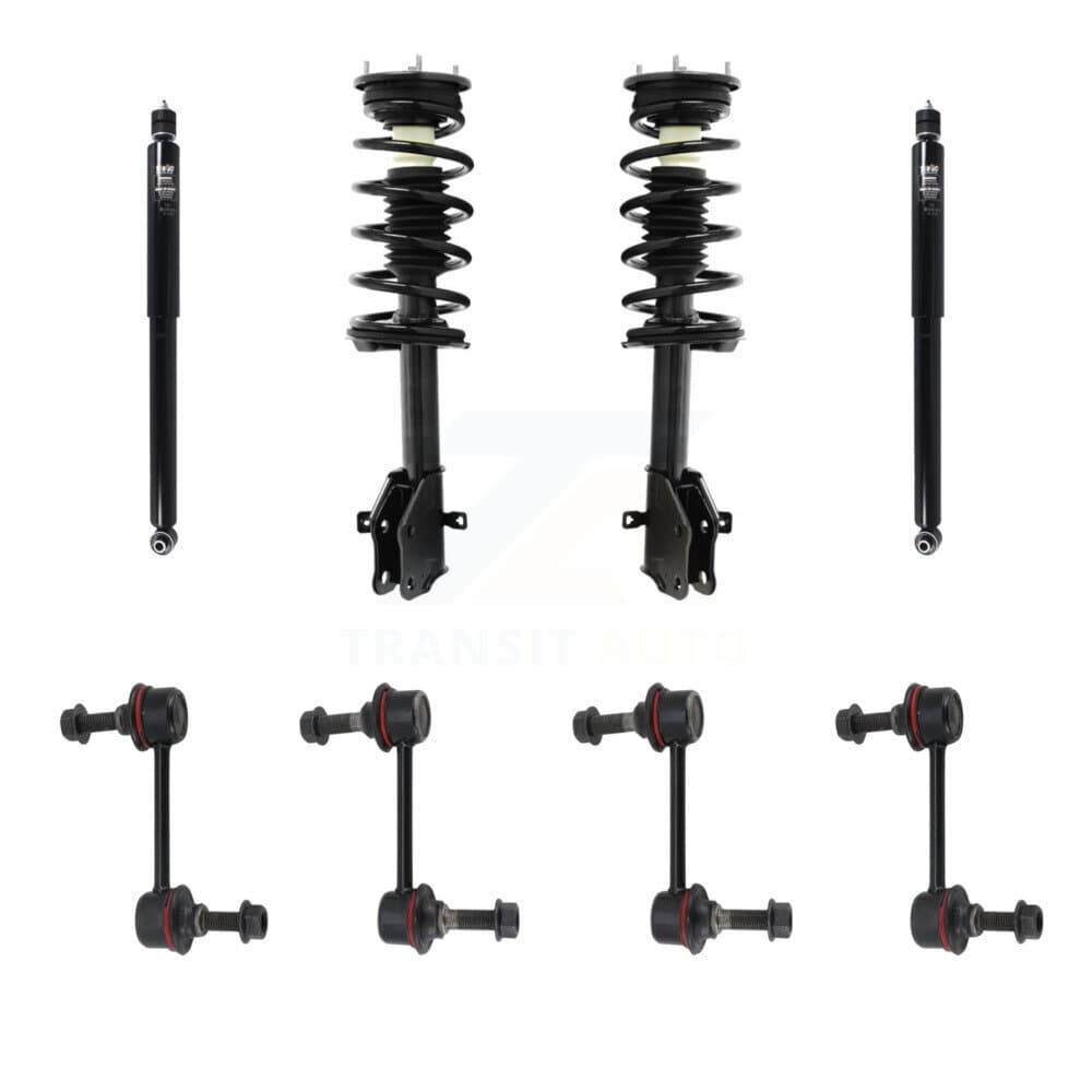 Transit Auto - KSS-107762 - Front and Rear Suspension Strut and Coil Spring Assembly Kits image 1