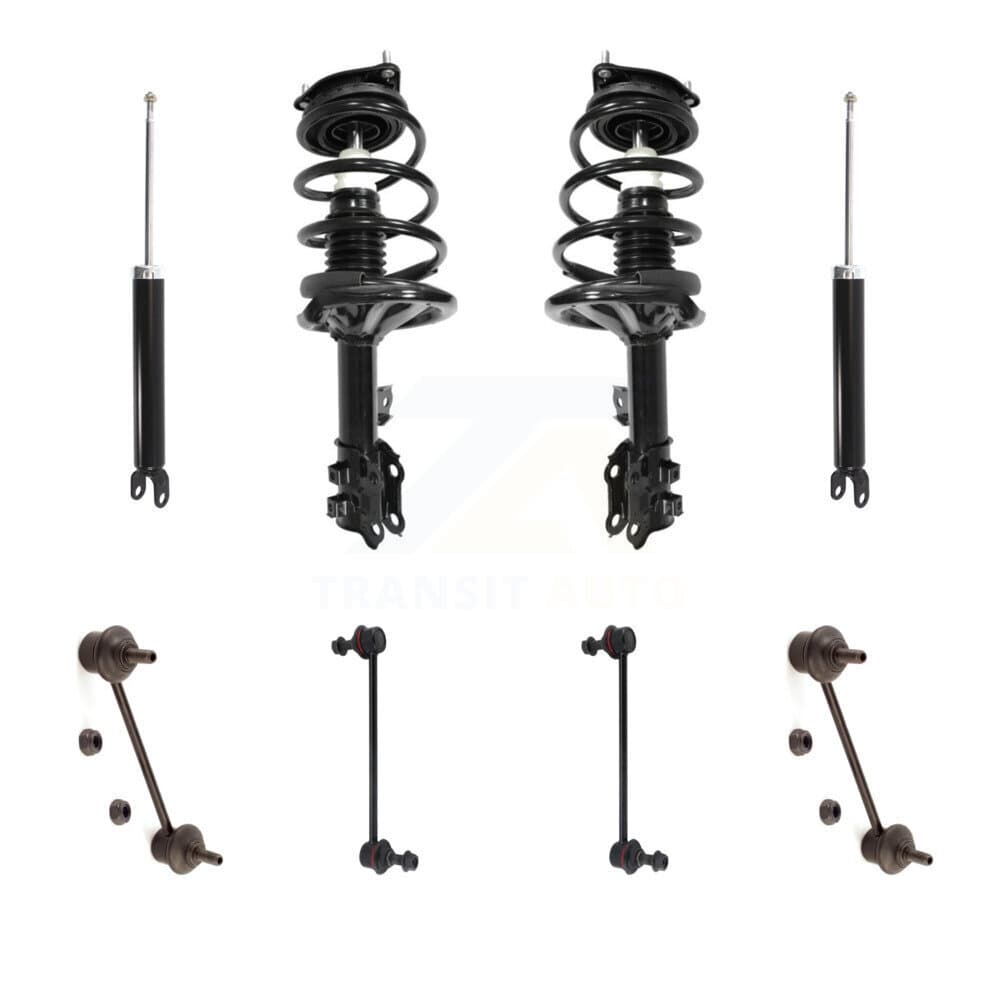 Transit Auto - KSS-107766 - Front and Rear Suspension Strut and Coil Spring Assembly Kits image 1