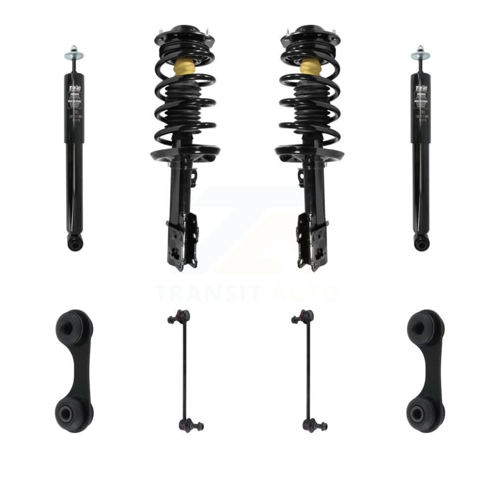 Transit Auto - KSS-107776 - Front and Rear Suspension Strut and Coil Spring Assembly Kits image 1