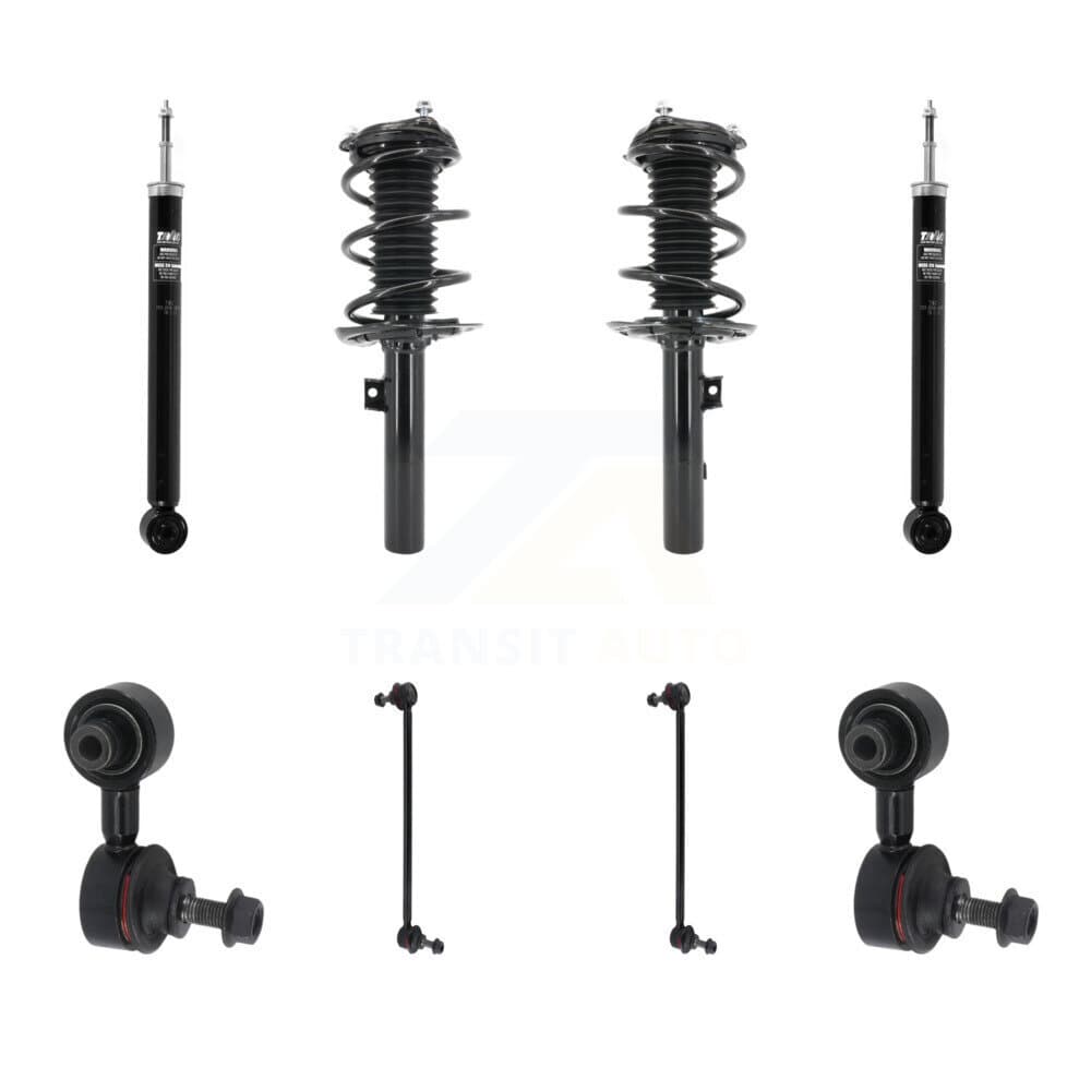 Transit Auto - KSS-107777 - Front and Rear Suspension Strut and Coil Spring Assembly Kits image 1