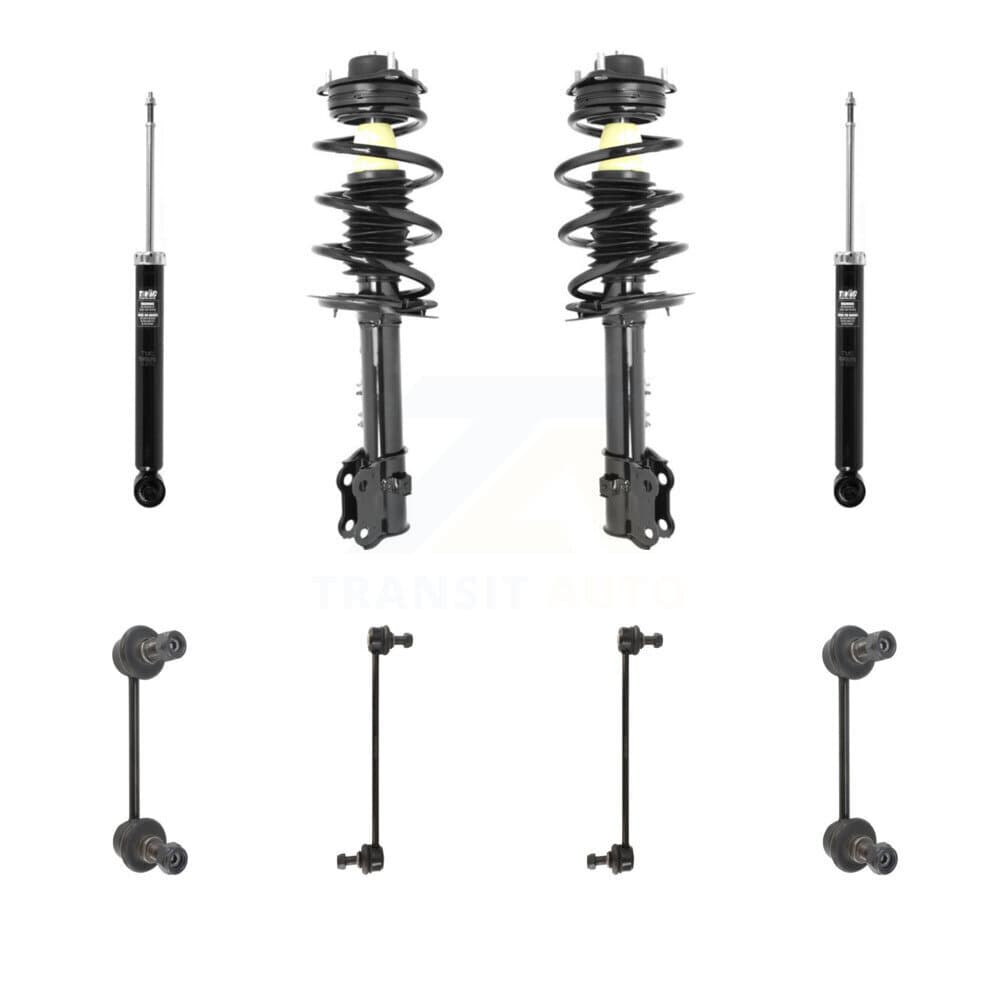 Transit Auto - KSS-107781 - Front and Rear Suspension Strut and Coil Spring Assembly Kits image 1