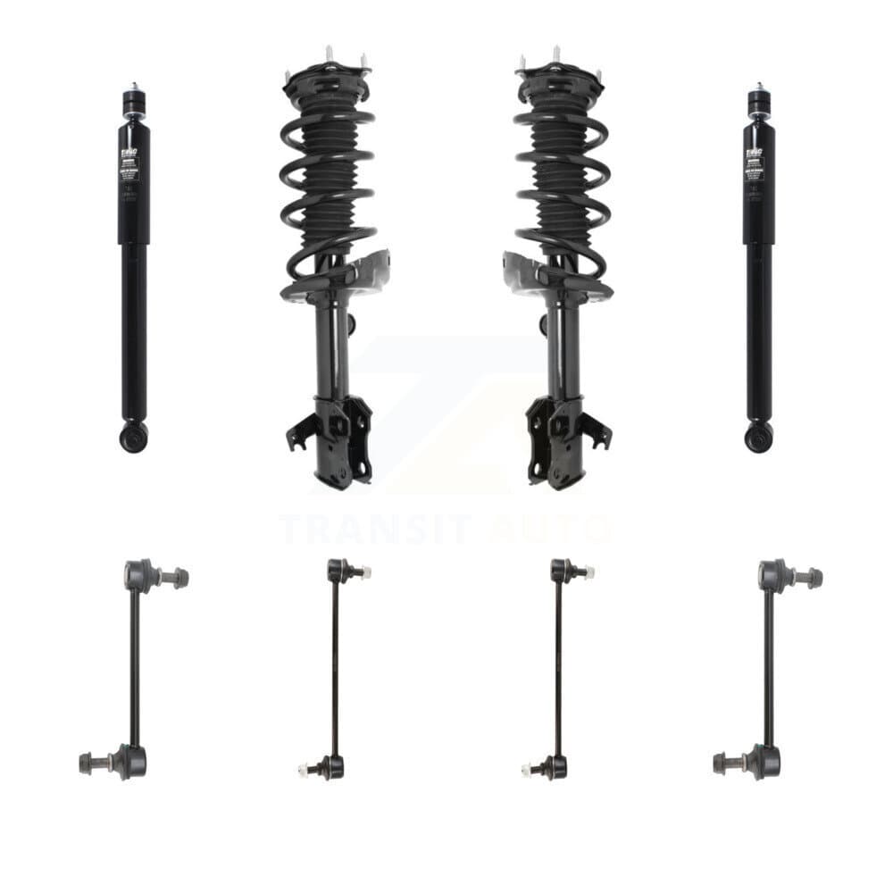 Transit Auto - KSS-107783 - Front and Rear Suspension Strut and Coil Spring Assembly Kits image 1