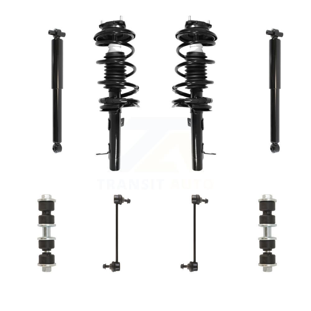 Transit Auto - KSS-107787 - Front and Rear Suspension Strut and Coil Spring Assembly Kits image 1