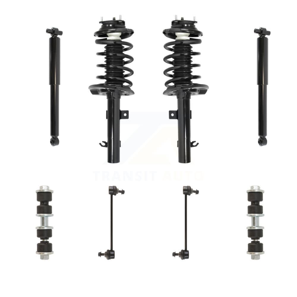 Transit Auto - KSS-107788 - Front and Rear Suspension Strut and Coil Spring Assembly Kits image 1