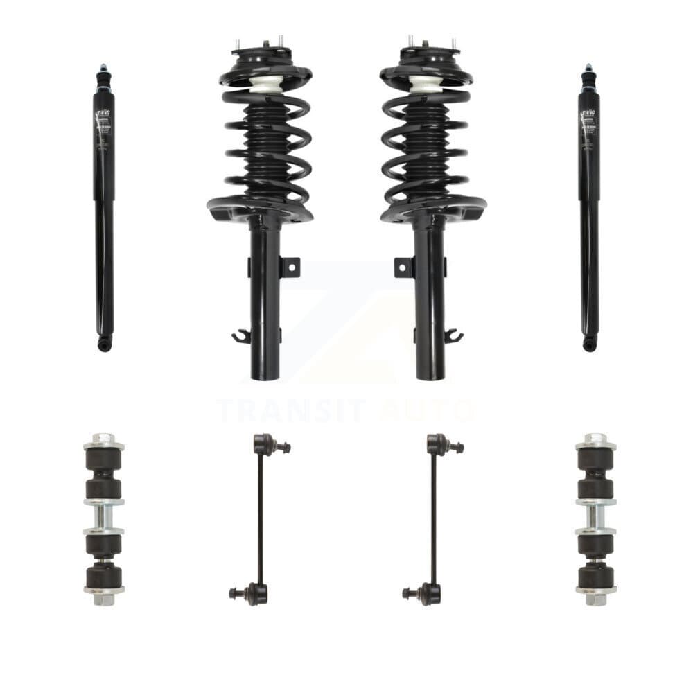 Transit Auto - KSS-107789 - Front and Rear Suspension Strut and Coil Spring Assembly Kits image 1