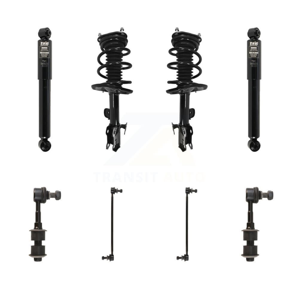 Transit Auto - KSS-107794 - Front and Rear Suspension Strut and Coil Spring Assembly Kits image 1