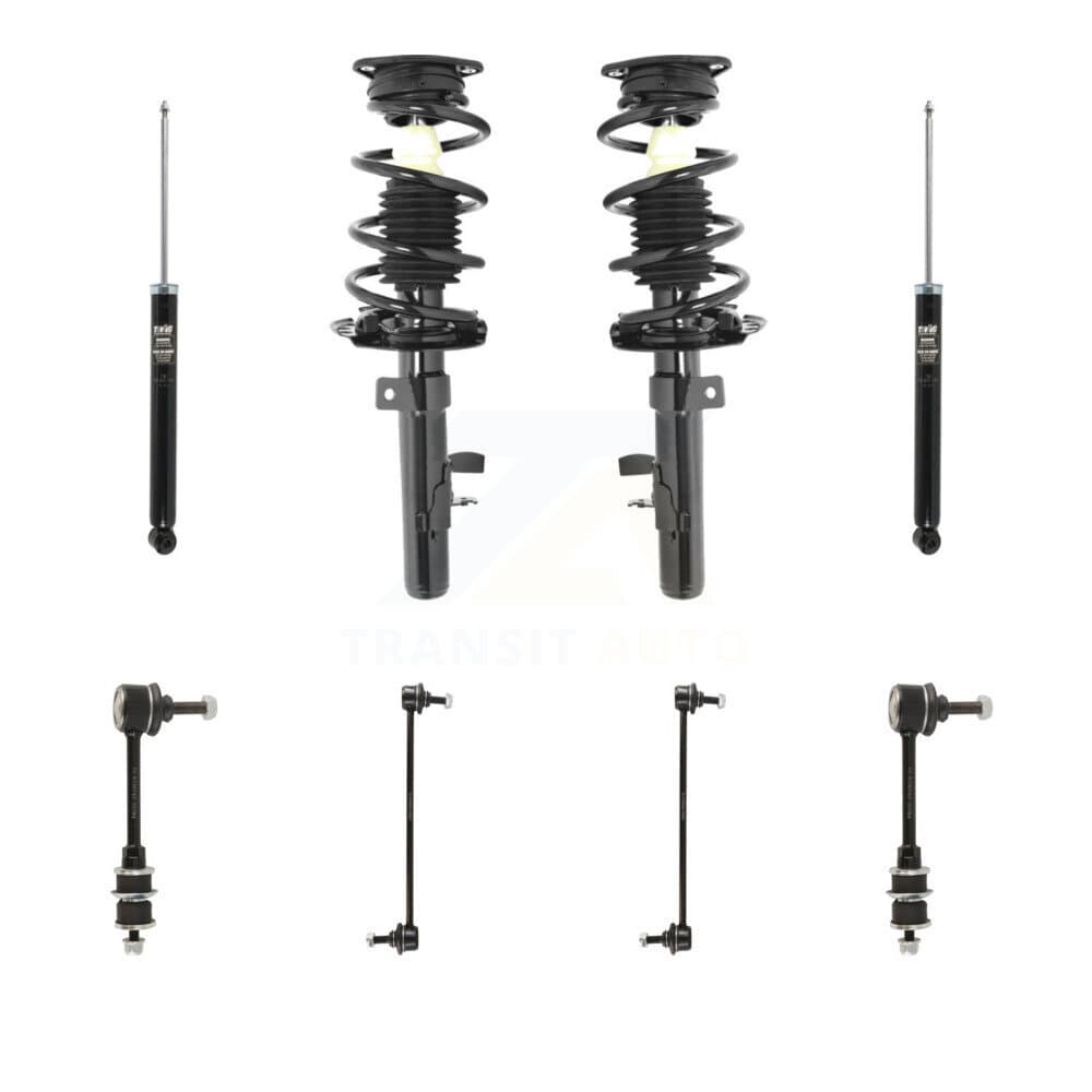 Transit Auto - KSS-107798 - Front and Rear Suspension Strut and Coil Spring Assembly Kits image 1