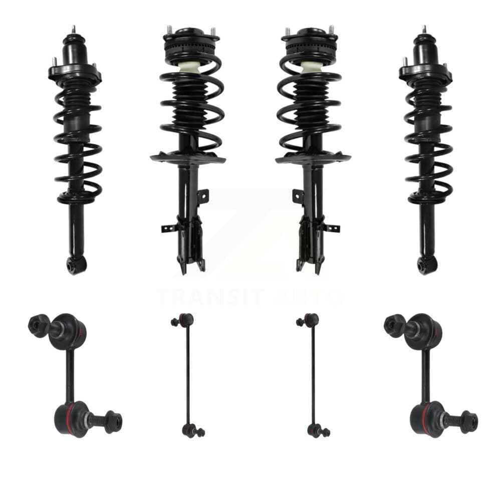 Transit Auto - KSS-107815 - Front and Rear Suspension Strut and Coil Spring Assembly Kits image 1
