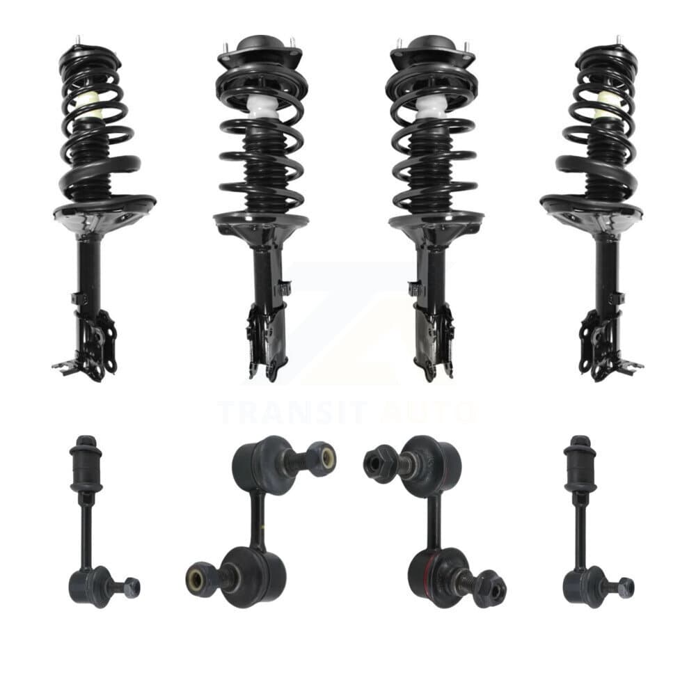 Transit Auto - KSS-107828 - Front and Rear Suspension Strut and Coil Spring Assembly Kits image 1