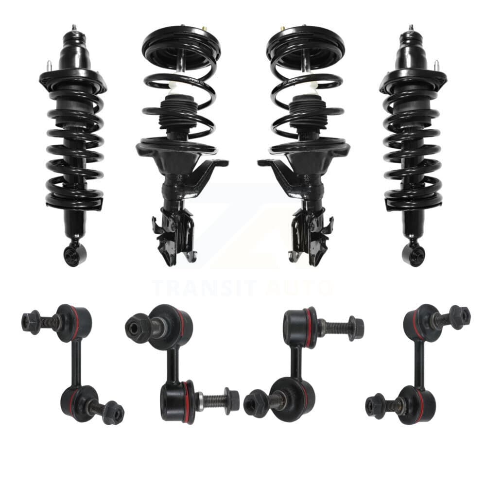 Transit Auto - KSS-107832 - Front and Rear Suspension Strut and Coil Spring Assembly Kits image 1