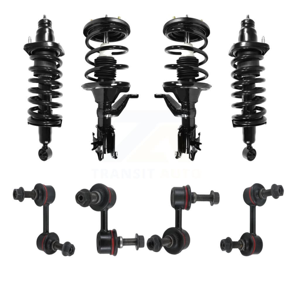 Transit Auto - KSS-107833 - Front and Rear Suspension Strut and Coil Spring Assembly Kits image 1