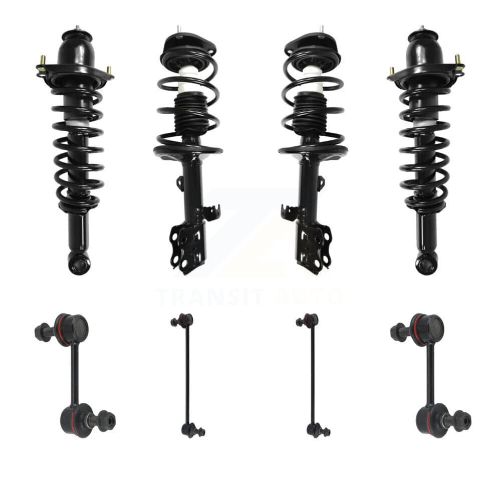 Transit Auto - KSS-107848 - Front and Rear Suspension Strut and Coil Spring Assembly Kits image 1