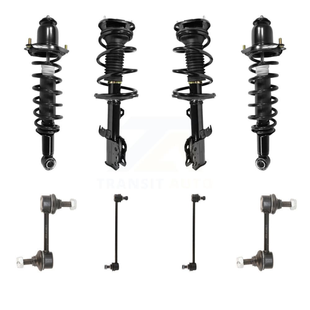 Transit Auto - KSS-107864 - Front and Rear Suspension Strut and Coil Spring Assembly Kits image 1