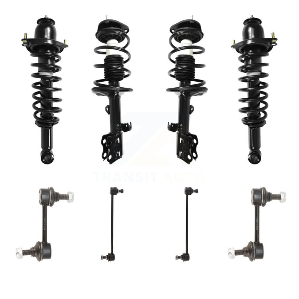 Transit Auto - KSS-107865 - Front and Rear Suspension Strut and Coil Spring Assembly Kits image 1