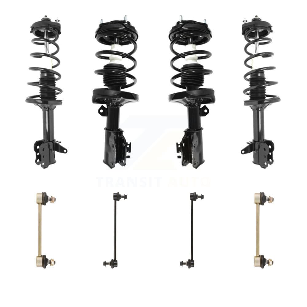 Transit Auto - KSS-107876 - Front and Rear Suspension Strut and Coil Spring Assembly Kits image 1
