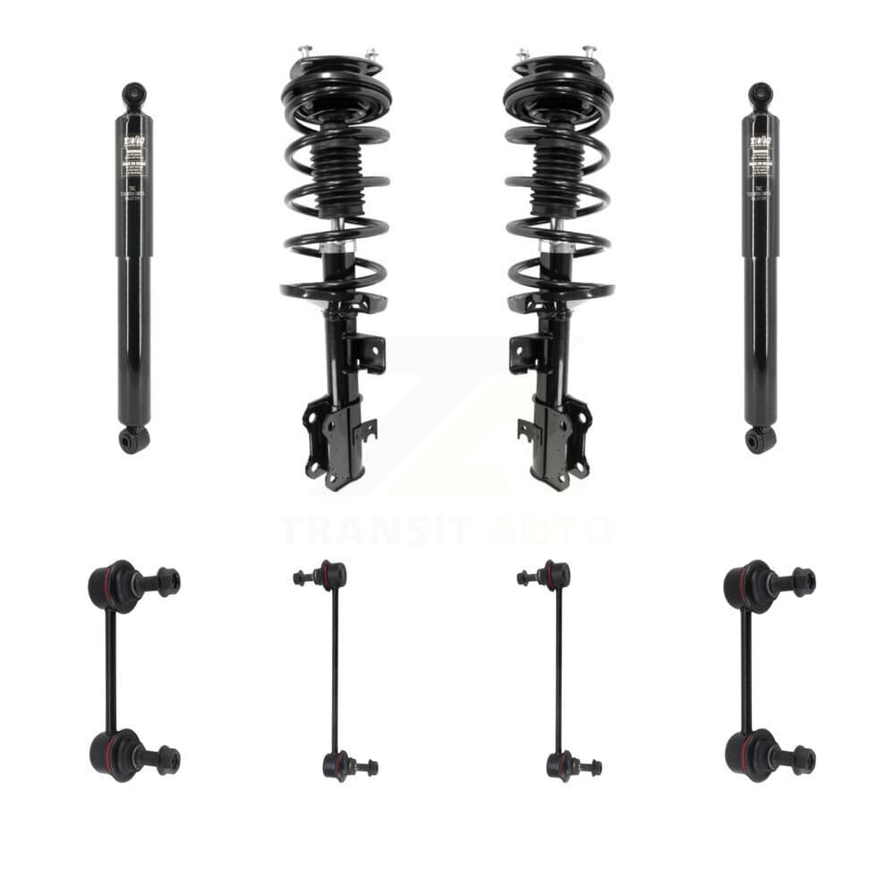 Transit Auto - KSS-108249 - Front and Rear Suspension Strut and Coil Spring Assembly Kits image 1