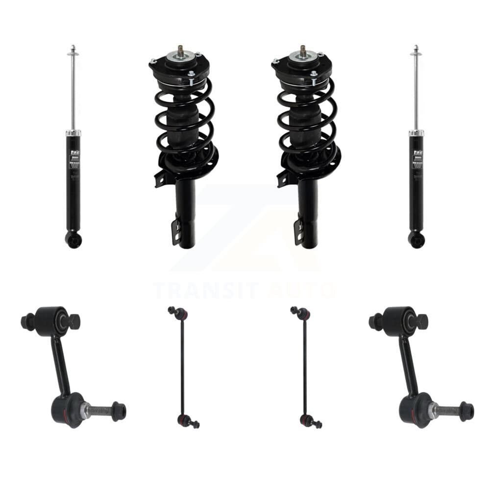 Transit Auto - KSS-108360 - Front and Rear Suspension Strut and Coil Spring Assembly Kits image 1