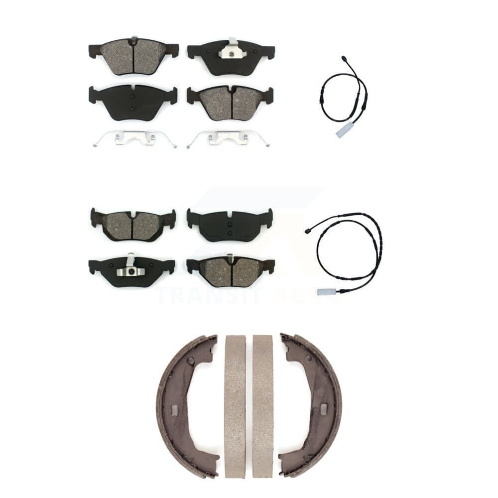 SIM - KSW-100207 - Front and Rear Disc Brake Pad Kits image 1