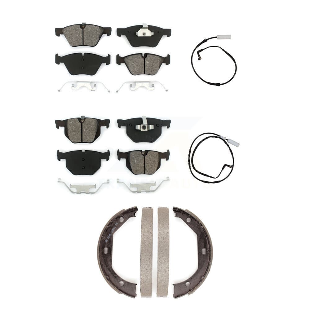 SIM - KSW-100208 - Front and Rear Disc Brake Pad Kits image 1