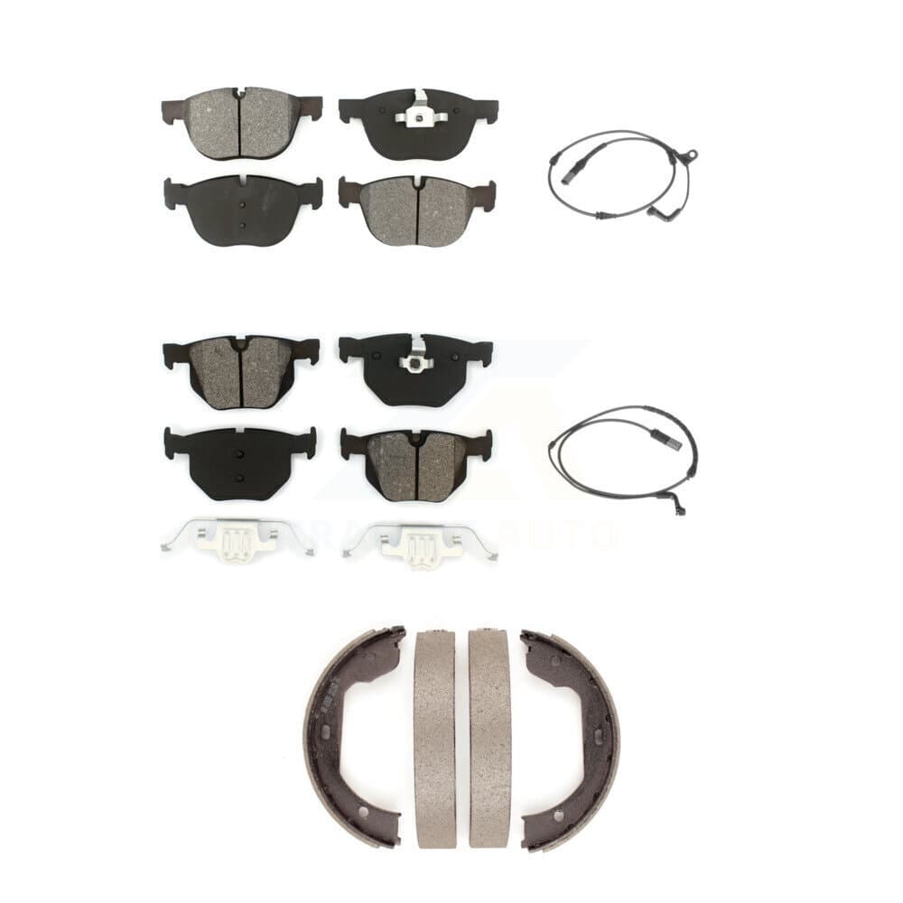 SIM - KSW-100219 - Front and Rear Disc Brake Pad Kits image 1