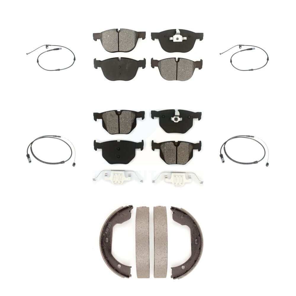 SIM - KSW-100277 - Front and Rear Disc Brake Pad Kits image 1