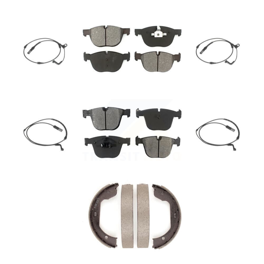SIM - KSW-100283 - Front and Rear Disc Brake Pad Kits image 1