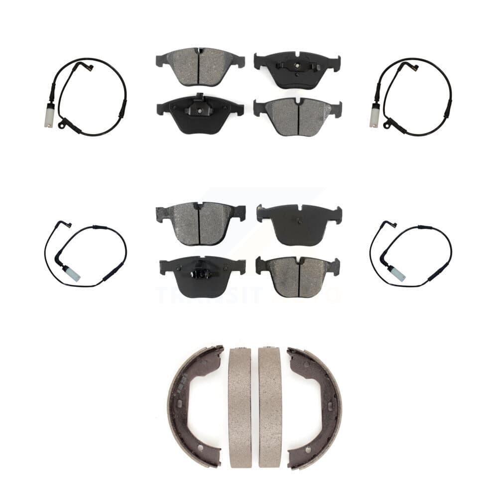 SIM - KSW-100287 - Front and Rear Disc Brake Pad Kits image 1