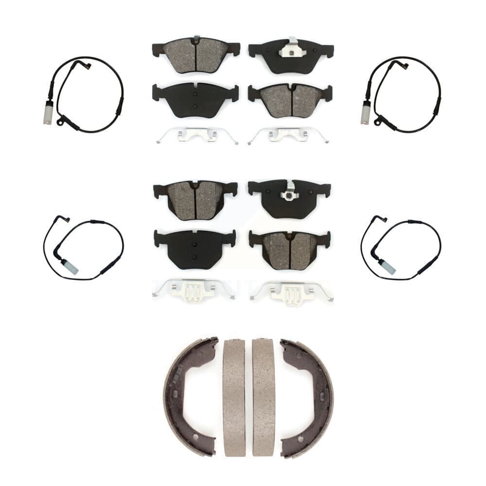SIM - KSW-100288 - Front and Rear Disc Brake Pad Kits image 1