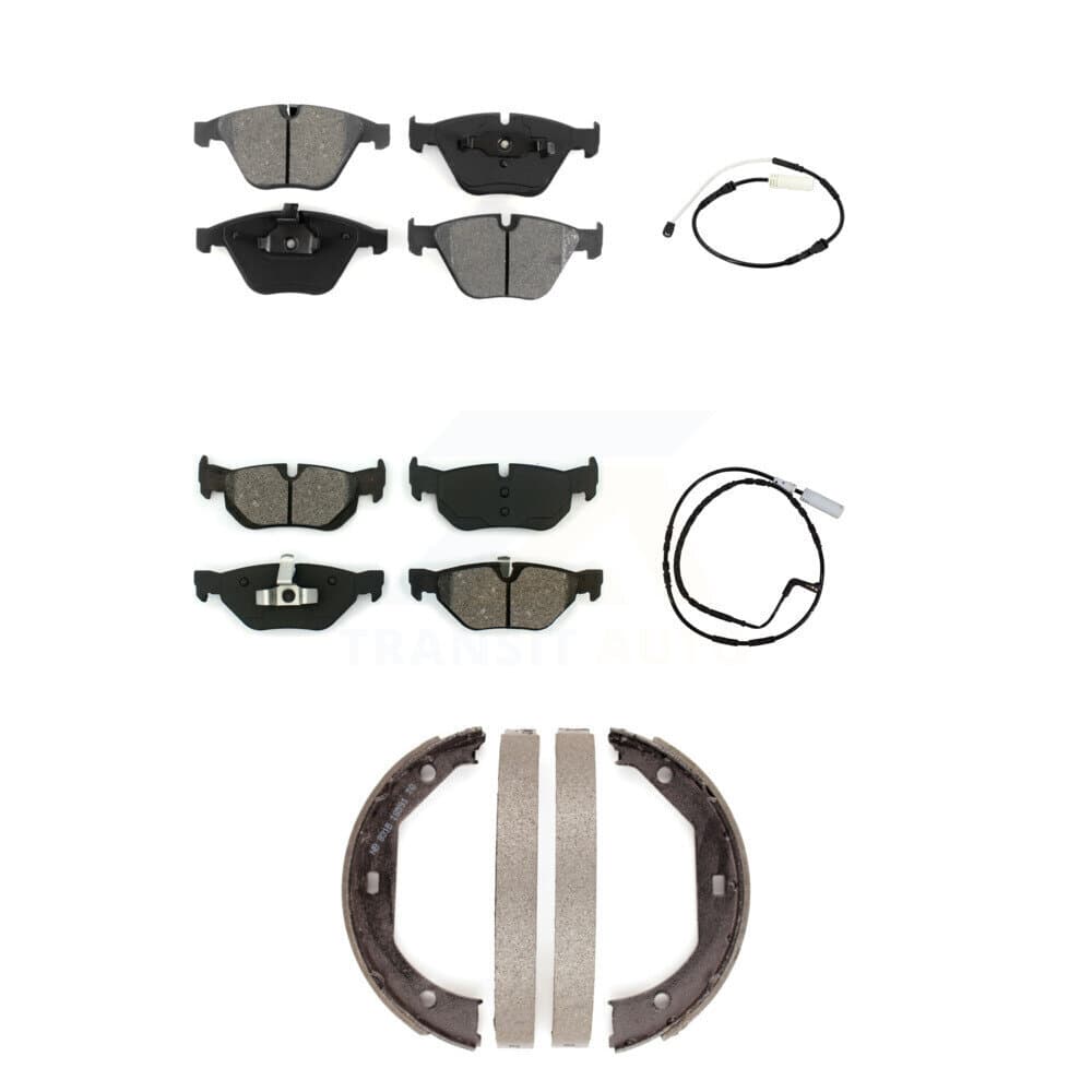 SIM - KSW-100692 - Front and Rear Disc Brake Pad Kits image 1