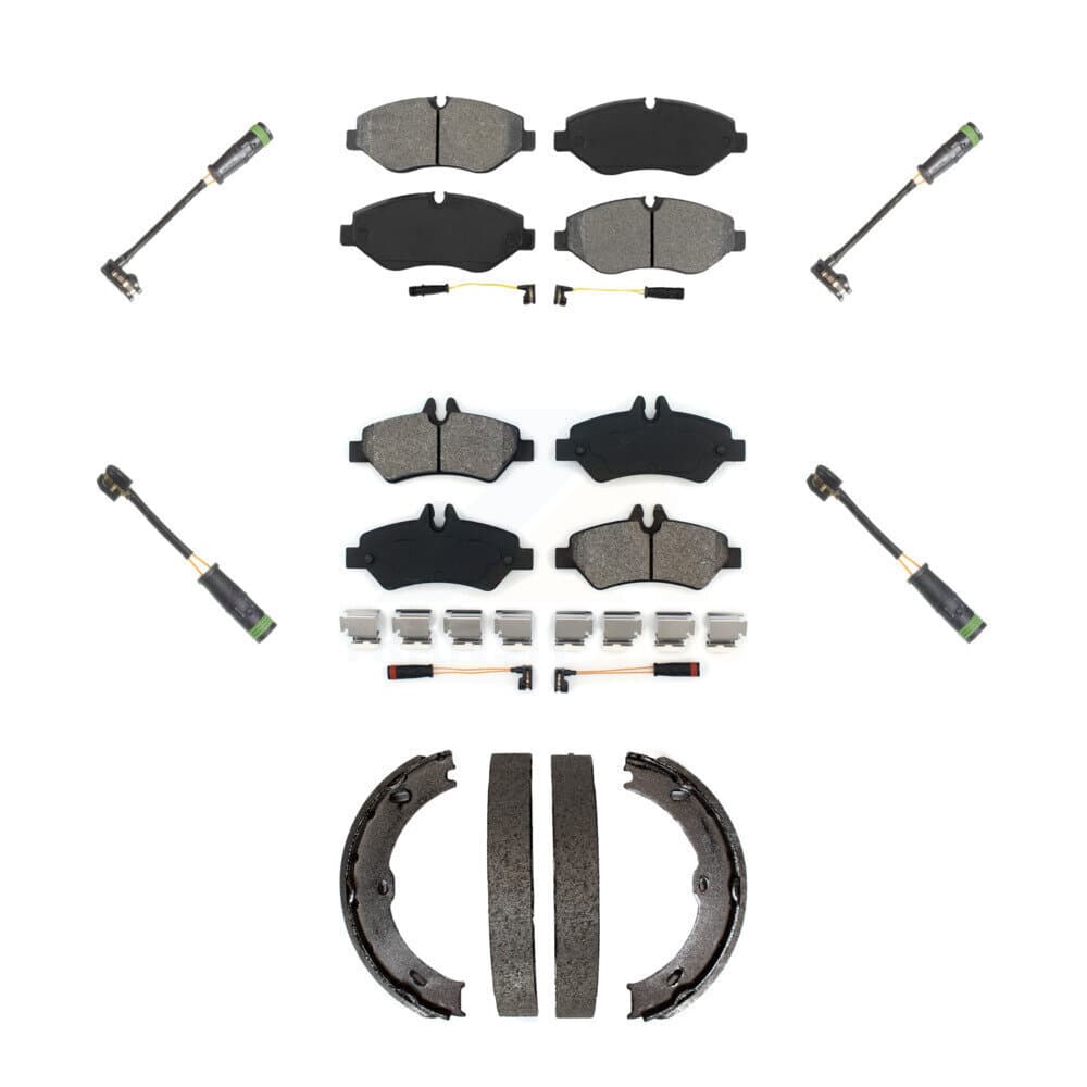 SIM - KSW-100699 - Front and Rear Disc Brake Pad Kits image 1