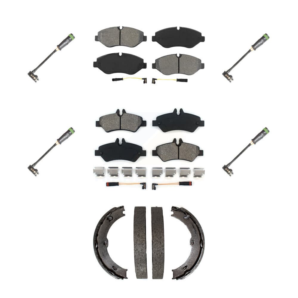 SIM - KSW-100700 - Front and Rear Disc Brake Pad Kits image 1