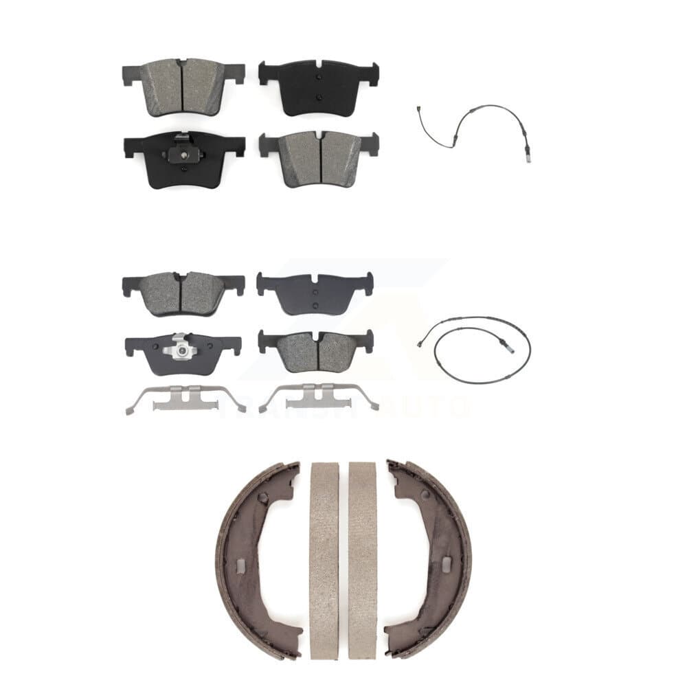 SIM - KSW-100838 - Front and Rear Disc Brake Pad Kits image 1