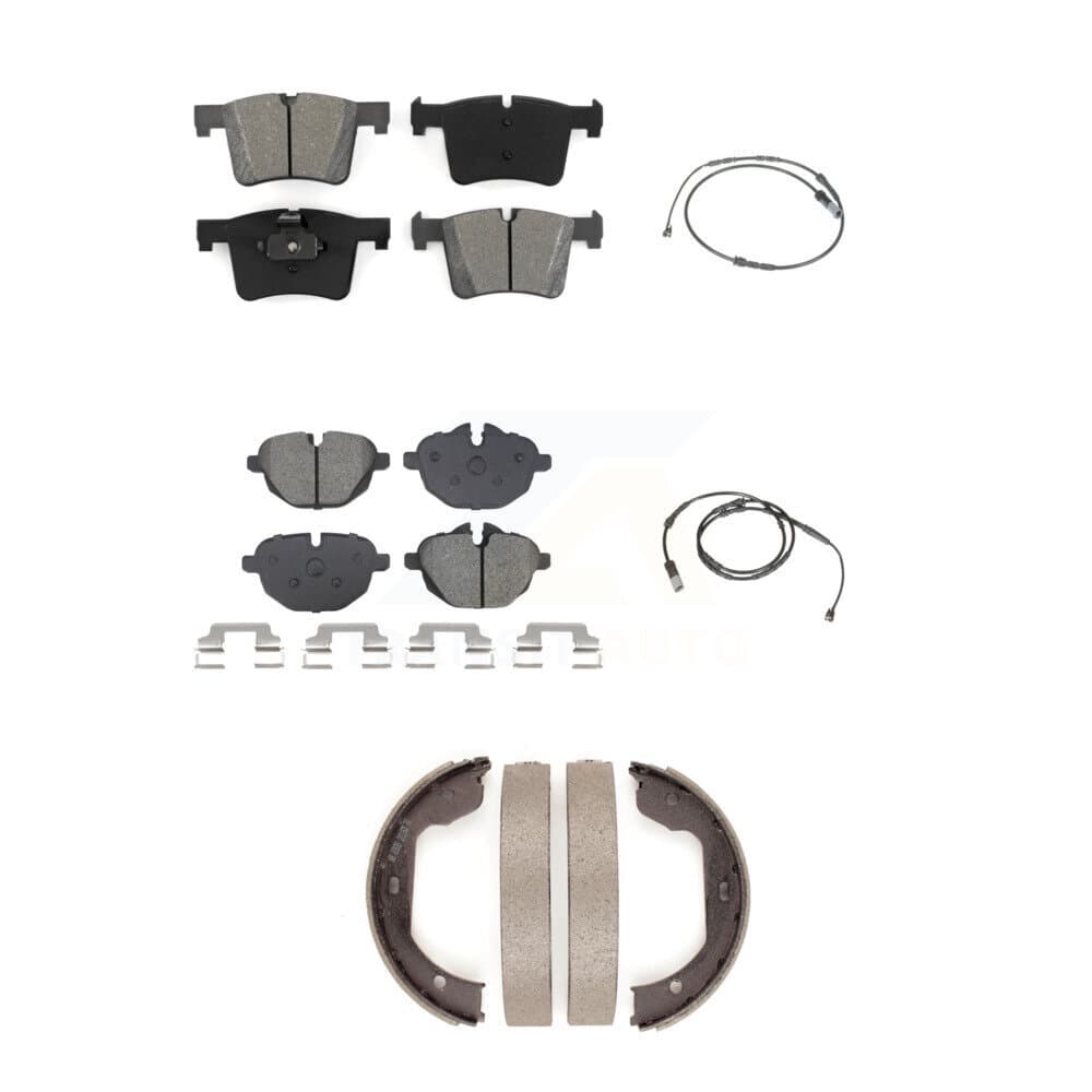 SIM - KSW-100839 - Front and Rear Disc Brake Pad Kits image 1
