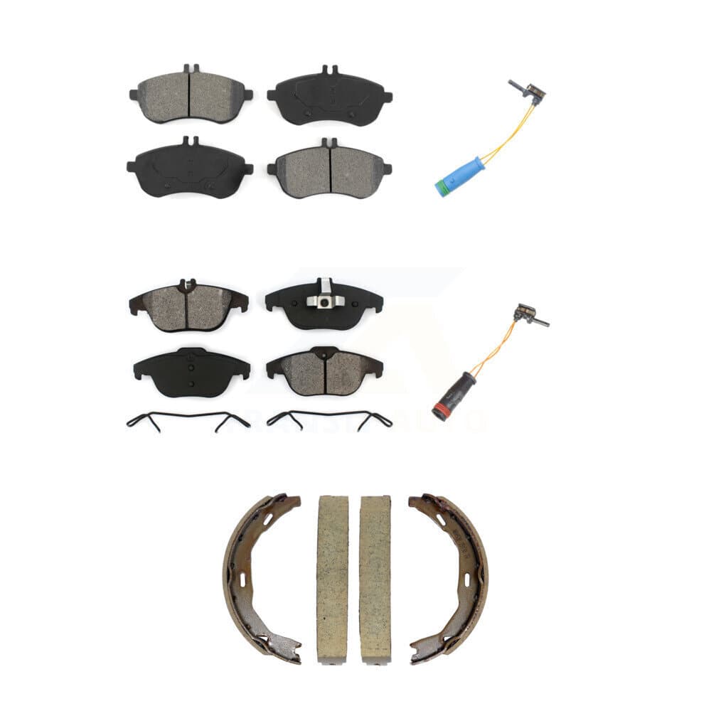SIM - KSW-100891 - Front and Rear Disc Brake Pad Kits image 1