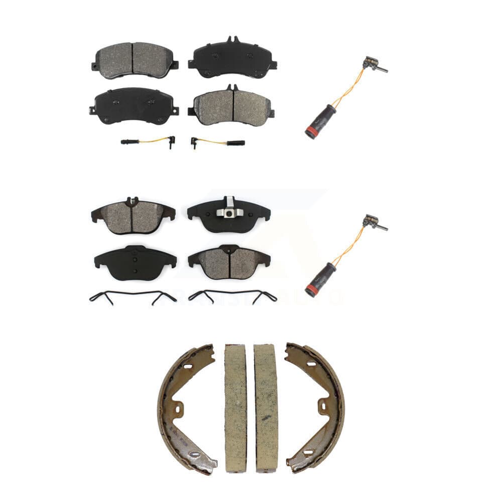 SIM - KSW-100894 - Front and Rear Disc Brake Pad Kits image 1