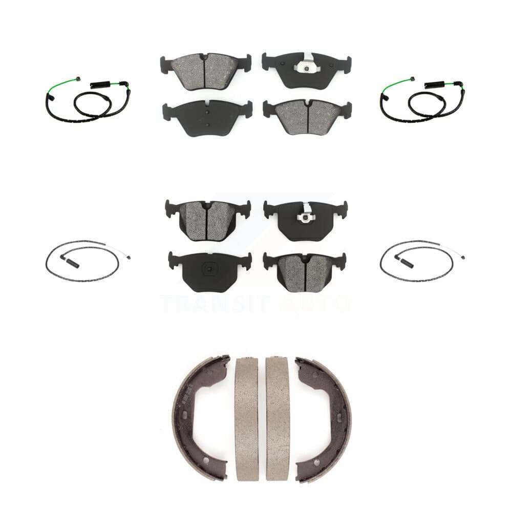 SIM - KSW-100898 - Front and Rear Disc Brake Pad Kits image 1