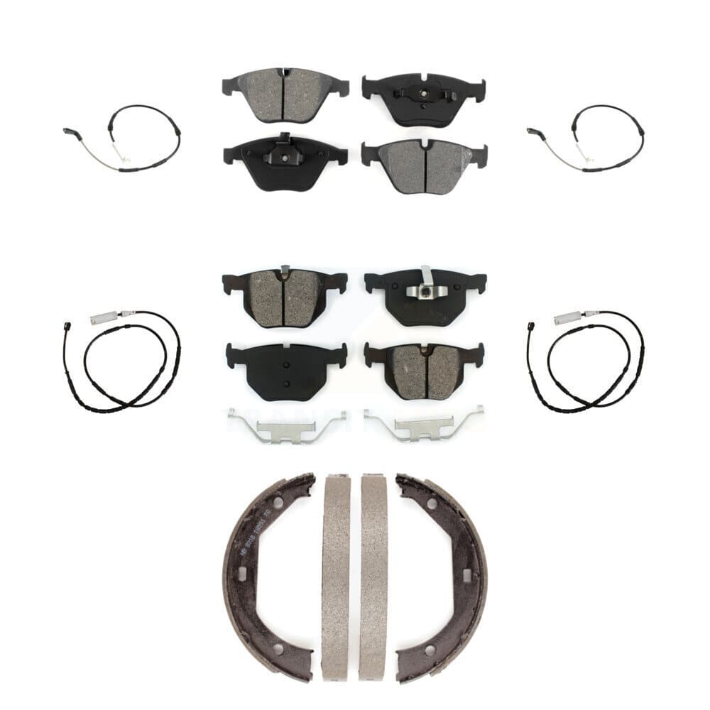 SIM - KSW-100902 - Front and Rear Disc Brake Pad Kits image 1