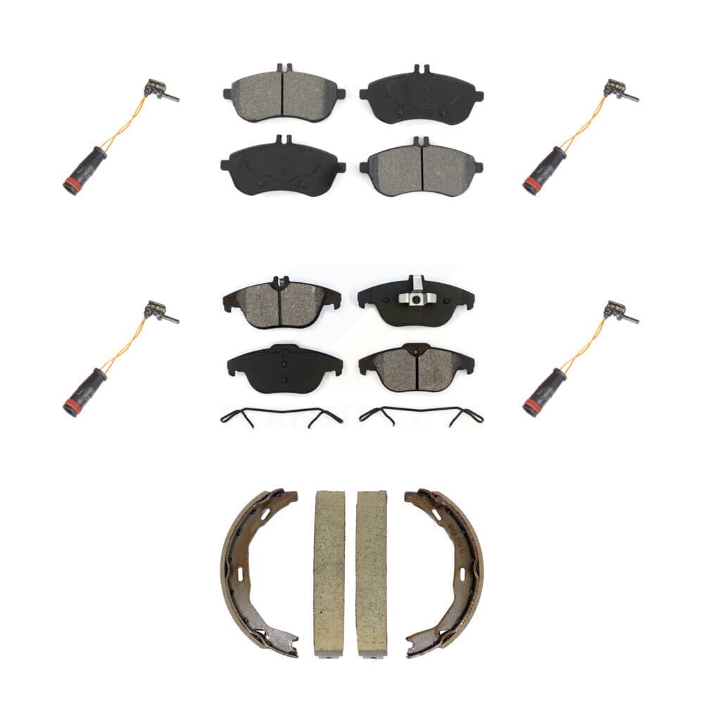 SIM - KSW-100903 - Front and Rear Disc Brake Pad Kits image 1