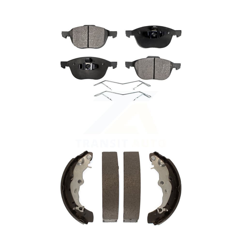 Transit Auto - KTN-100007 - Front and Rear Disc Brake Pad Kits image 1