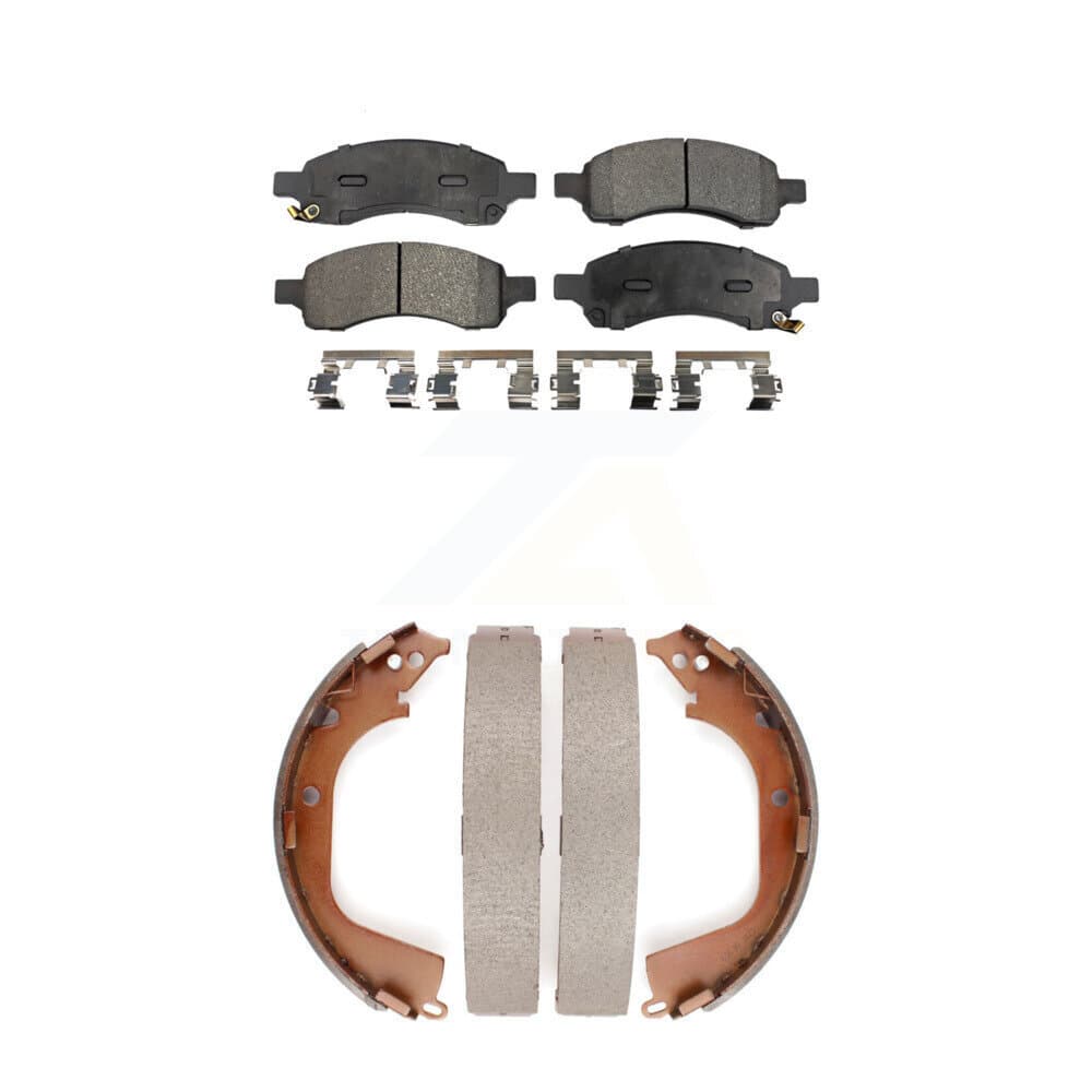 Transit Auto - KTN-100022 - Front and Rear Disc Brake Pad Kits image 1