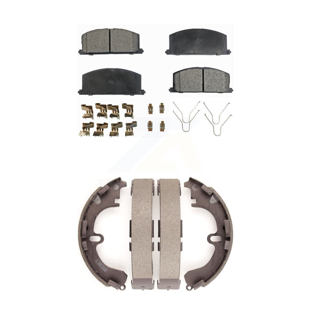 Transit Auto - KTN-100048 - Front and Rear Disc Brake Pad Kits image 1